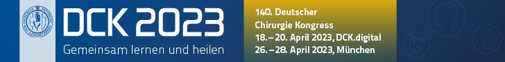 Banner 140. Deutscher Chirurgie Kongress (DCK 2023)